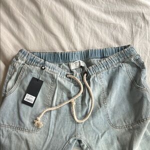 One Teaspoon XL 12 Blue Denim Joggers